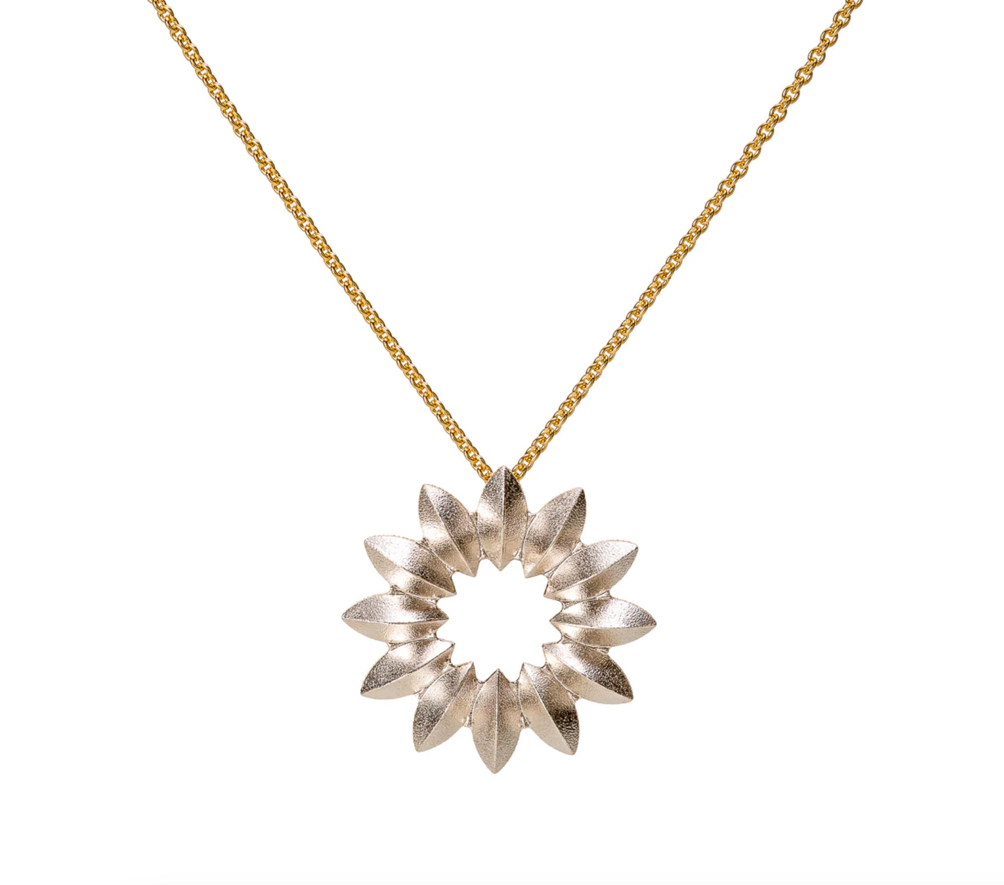 Sweet Pea Circle Pendant-Jewelry-Maria Samora-Sorrel Sky Gallery