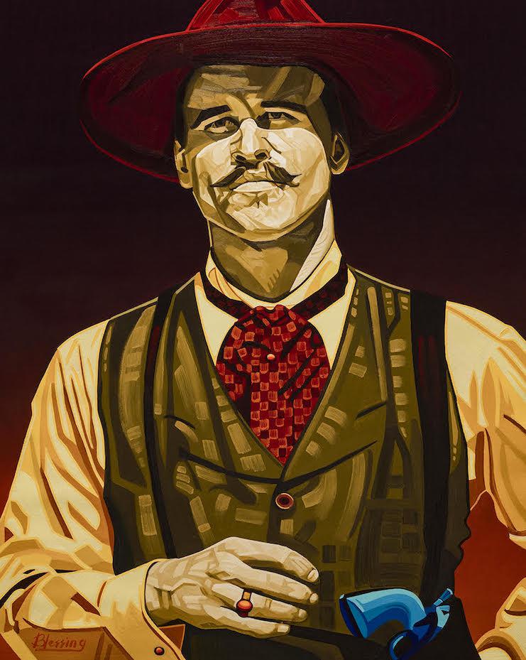 Cosmopolitian-Painting-Michael Blessing-Sorrel Sky Gallery