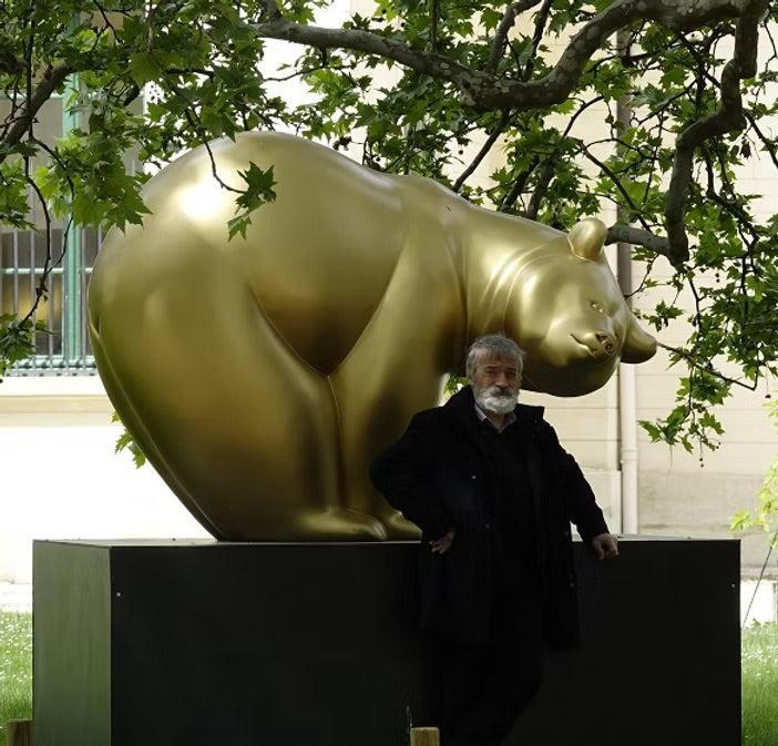 074 Salmon n°1-Sculpture-Michel Bassompierre-Sorrel Sky Gallery