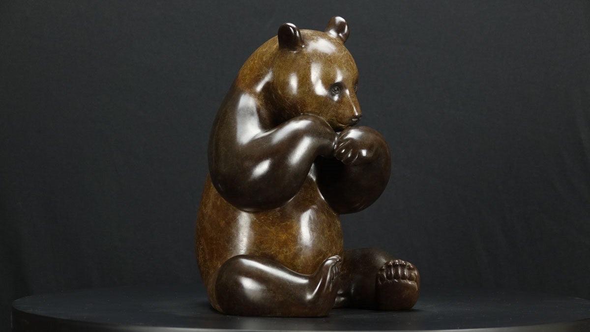 Bamboos No. 1 | Les Bambous n°1-Sculpture-Michel Bassompierre-Sorrel Sky Gallery