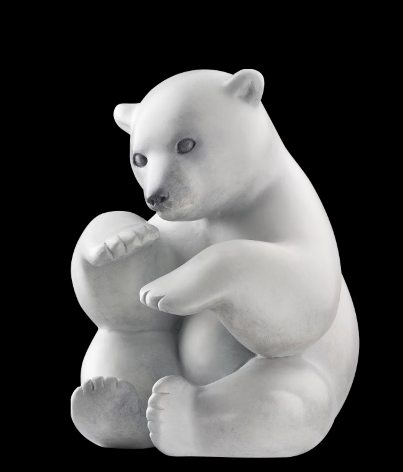 Boule de Neige n°1-Sculpture-Michel Bassompierre-Sorrel Sky Gallery