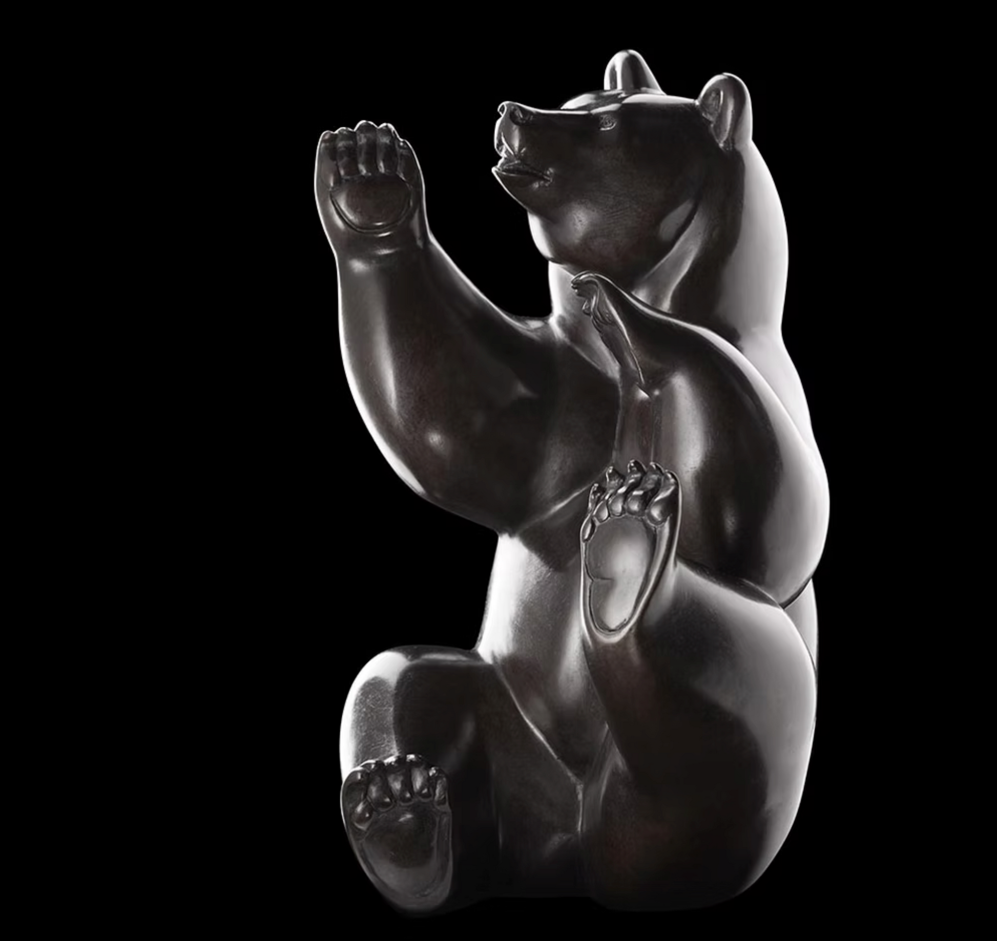 Butterfly No. 2 | Le Papillon n°2-Sculpture-Michel Bassompierre-Sorrel Sky Gallery