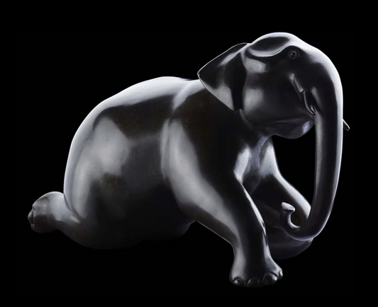 Le Bain n°1-Sculpture-Michel Bassompierre-Sorrel Sky Gallery