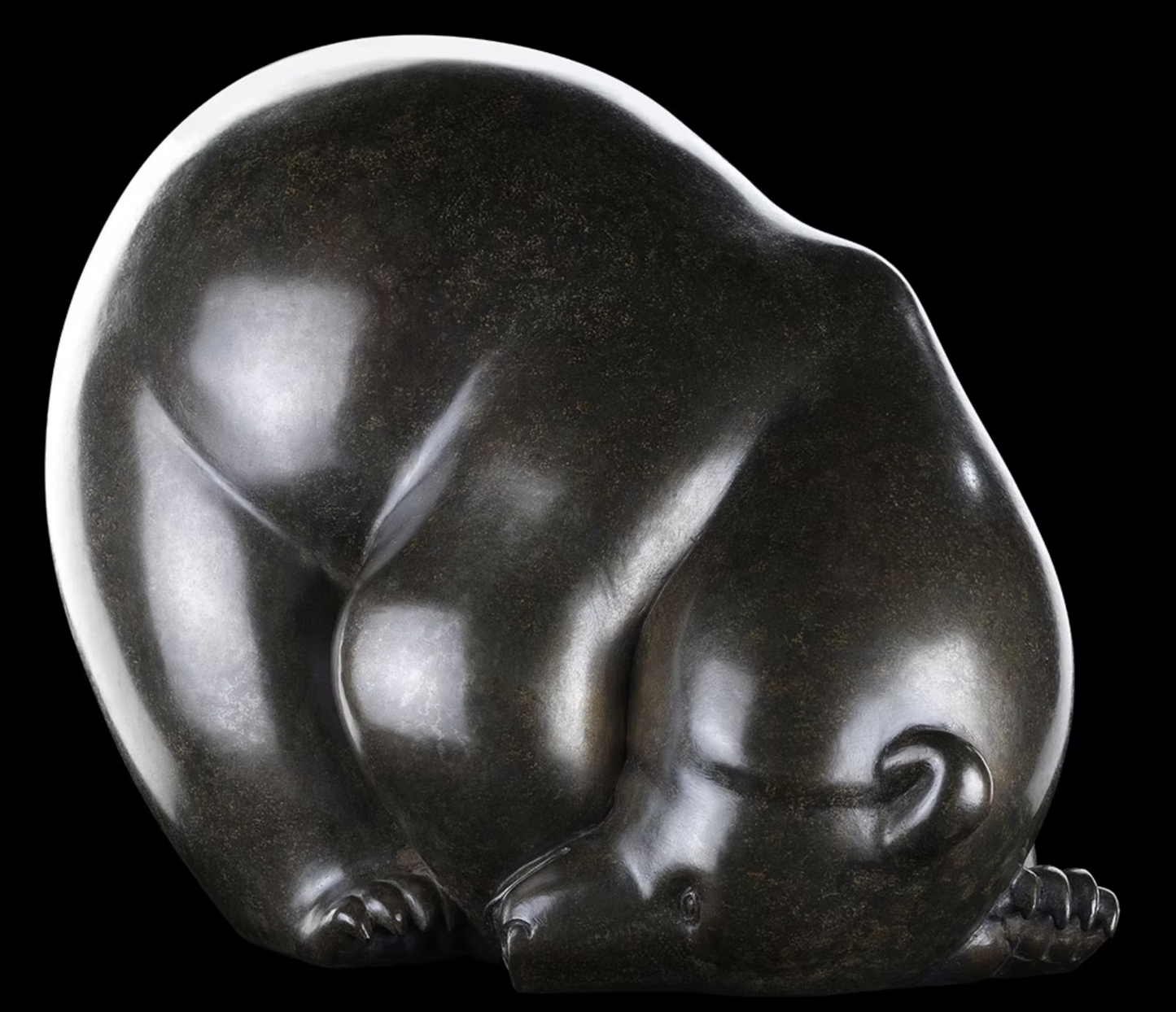 Le Dos Rond n°2-Sculpture-Michel Bassompierre-Sorrel Sky Gallery