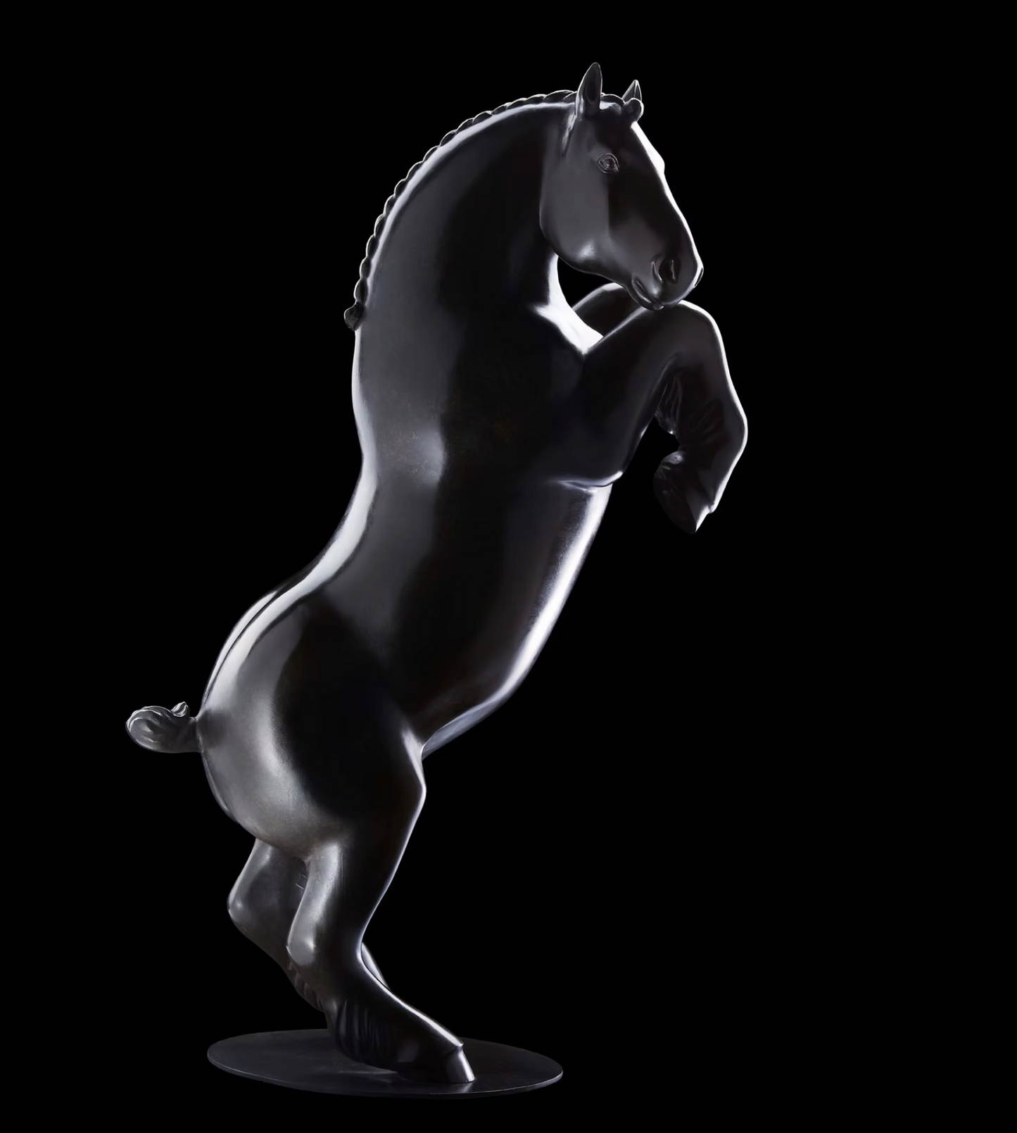 Salute | 025 Le Salut-Sculpture-Michel Bassompierre-Sorrel Sky Gallery