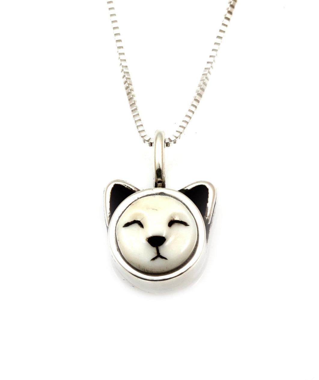 Kitten Pendant-Jewelry-Michelle Tapia-Sorrel Sky Gallery