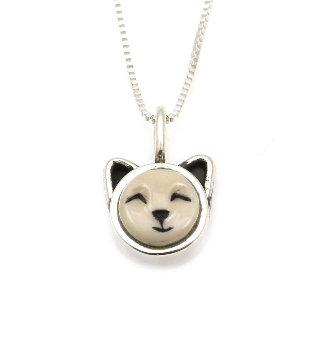 Kitten Pendant-Jewelry-Michelle Tapia-Sorrel Sky Gallery