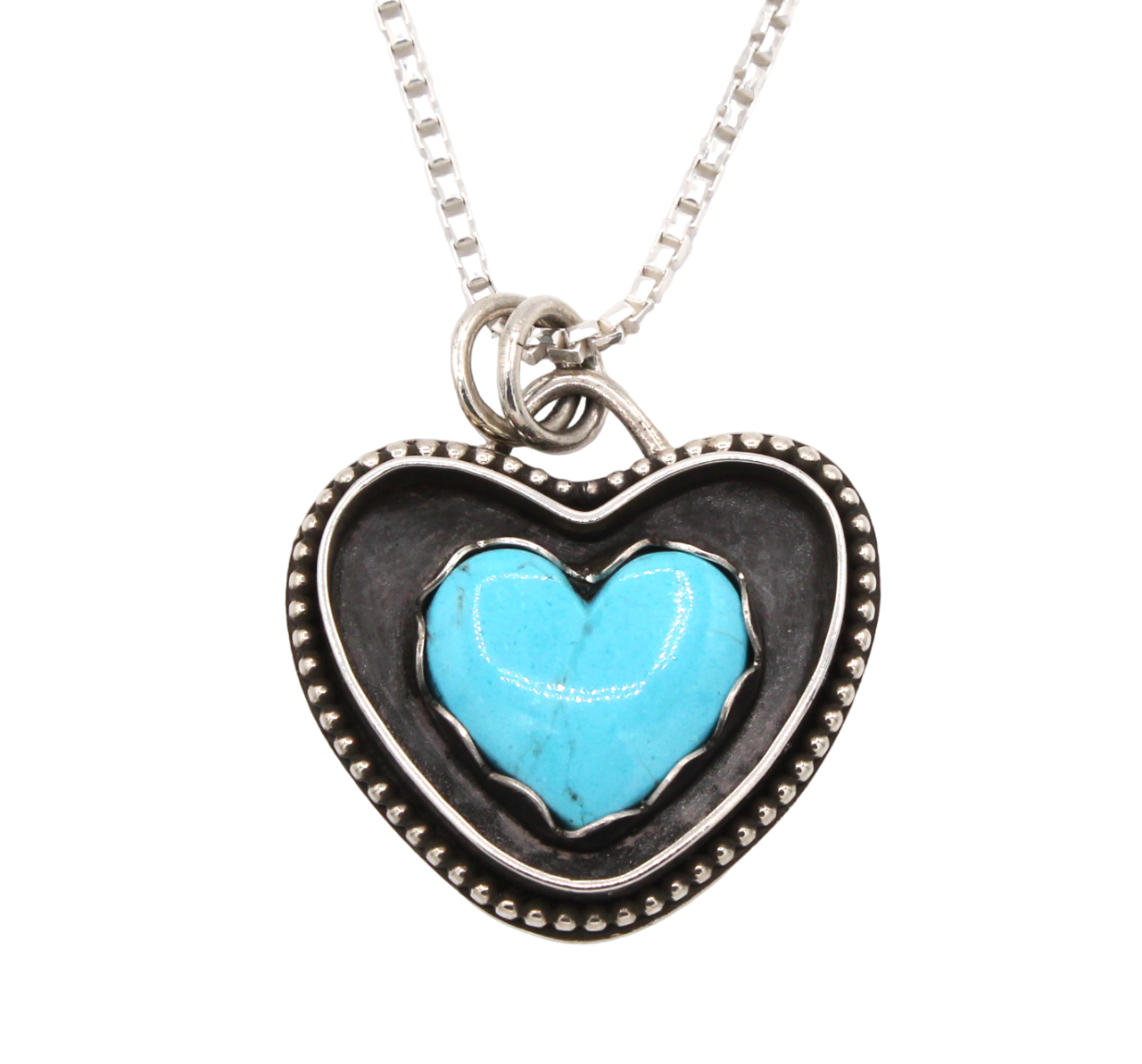 Shadowbox Heart Pendant-Jewelry-Michelle Tapia-Sorrel Sky Gallery