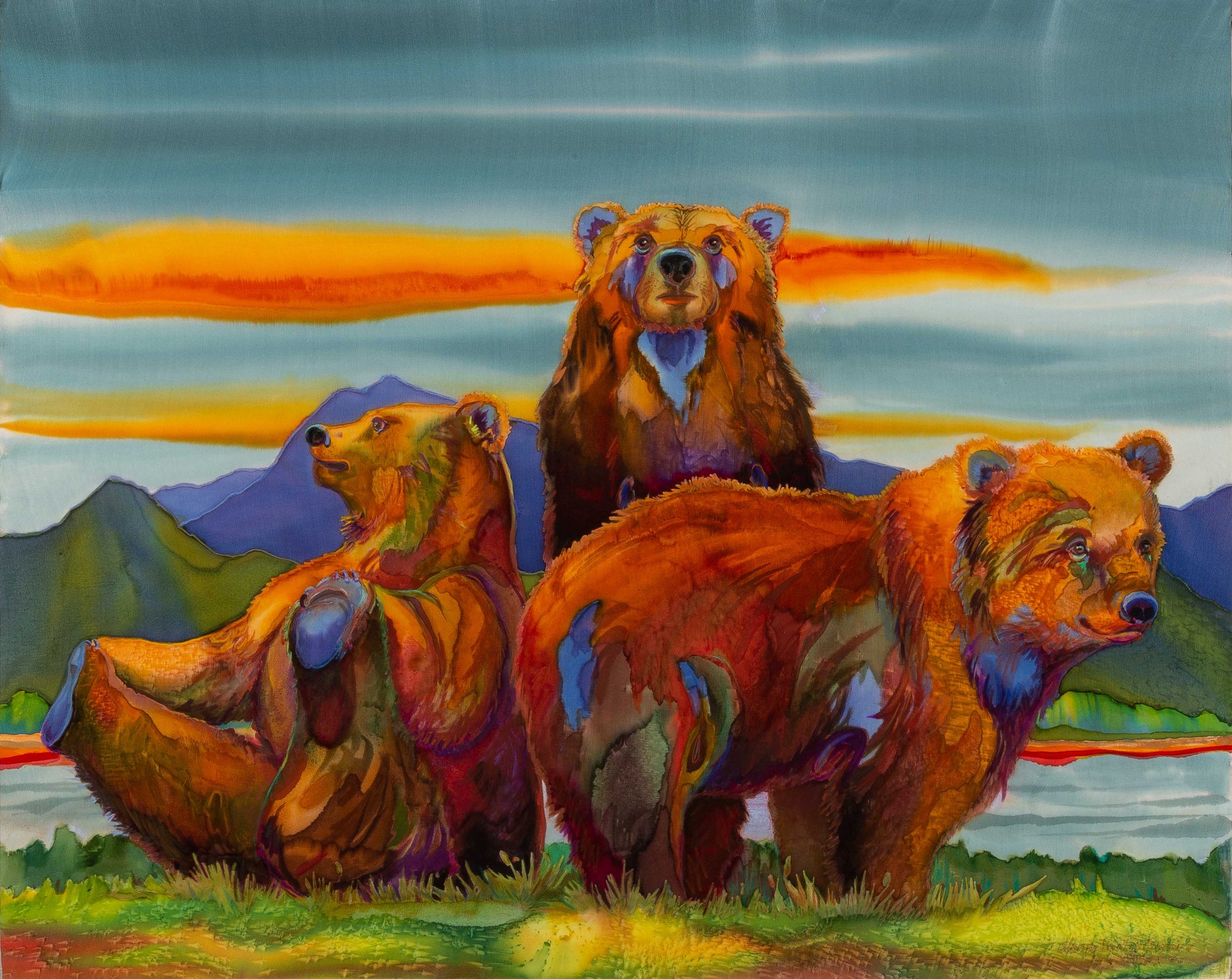 Got Your Back-Painting-Nancy Dunlop Cawdrey-Sorrel Sky Gallery