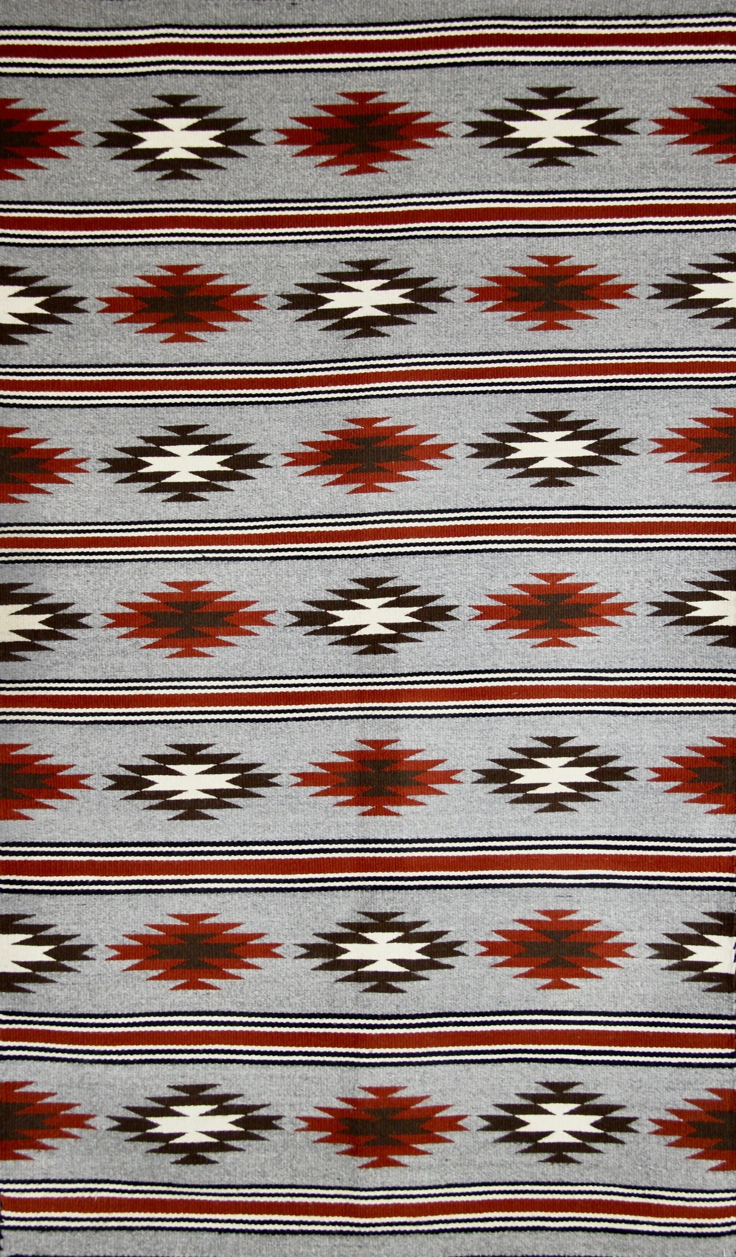 35" x 59" Chinle by Bertha Harvey-Weaving-Navajo Weaving-Sorrel Sky Gallery