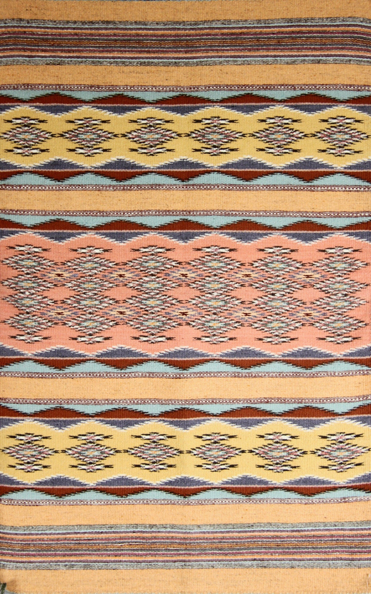 36" x 41 Wide Ruins-Weaving-Navajo Weaving-Sorrel Sky Gallery