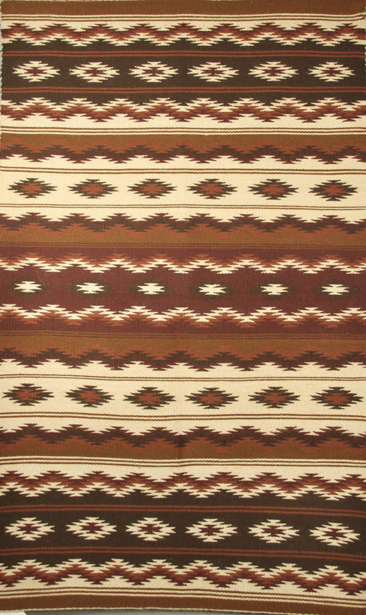 36" x 58" Chinle-Weaving-Navajo Weaving-Sorrel Sky Gallery