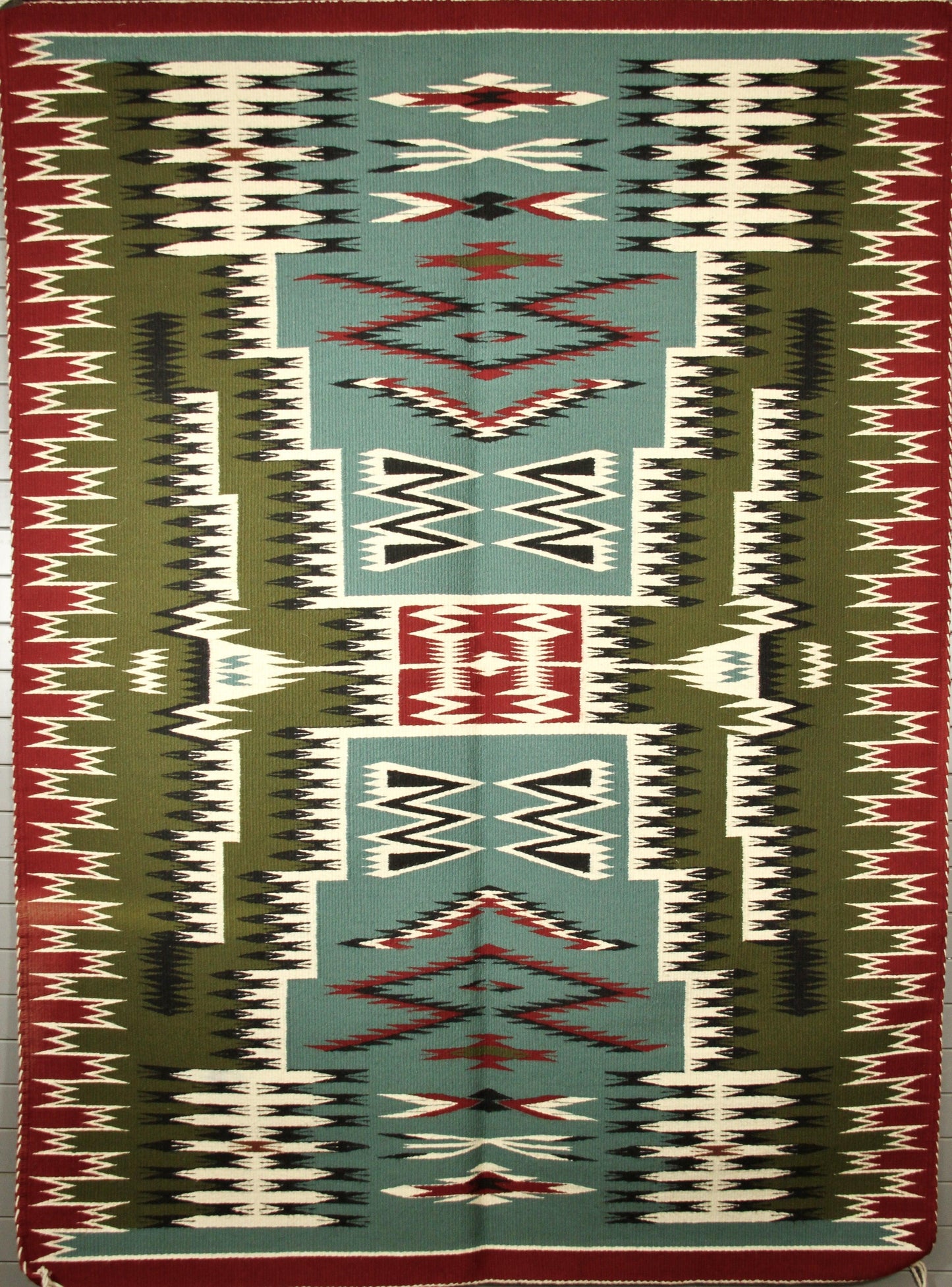 53" x 72" Storm Weaving-Weaving-Navajo Weaving-Sorrel Sky Gallery