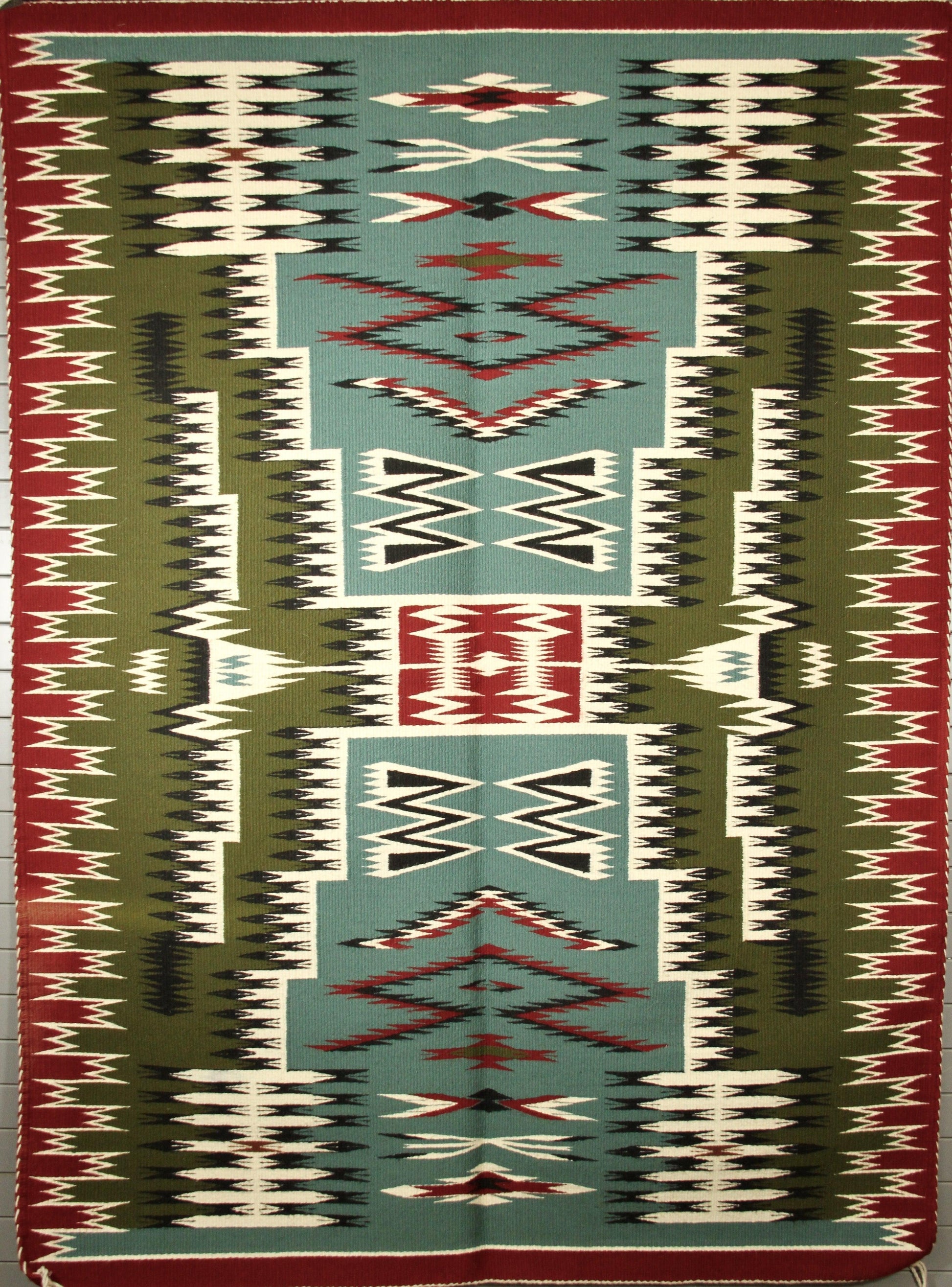53" x 72" Storm Weaving-Weaving-Navajo Weaving-Sorrel Sky Gallery