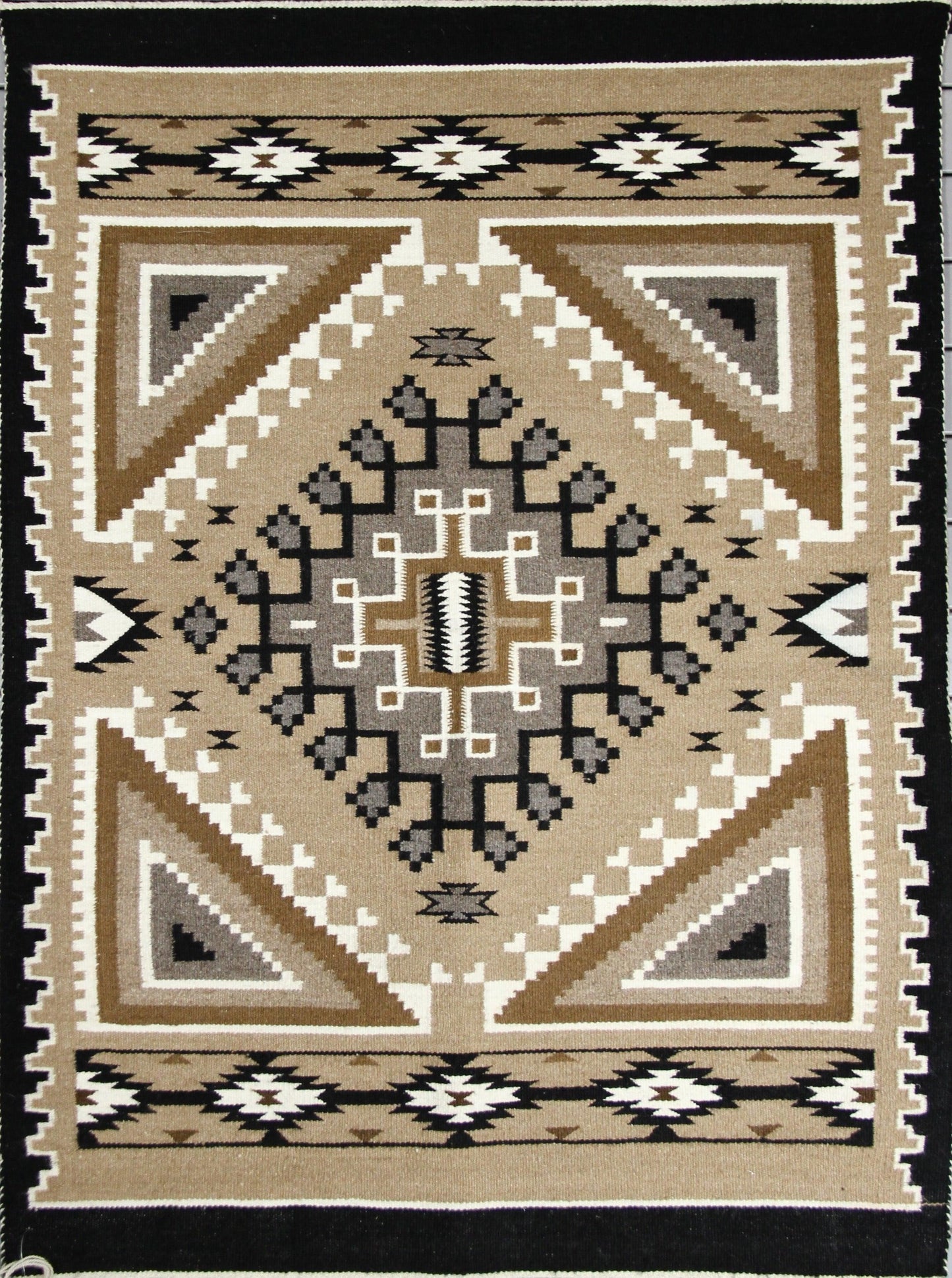 Burnham Style Weaving - Marie Begay-Weaving-Navajo Weaving-Sorrel Sky Gallery