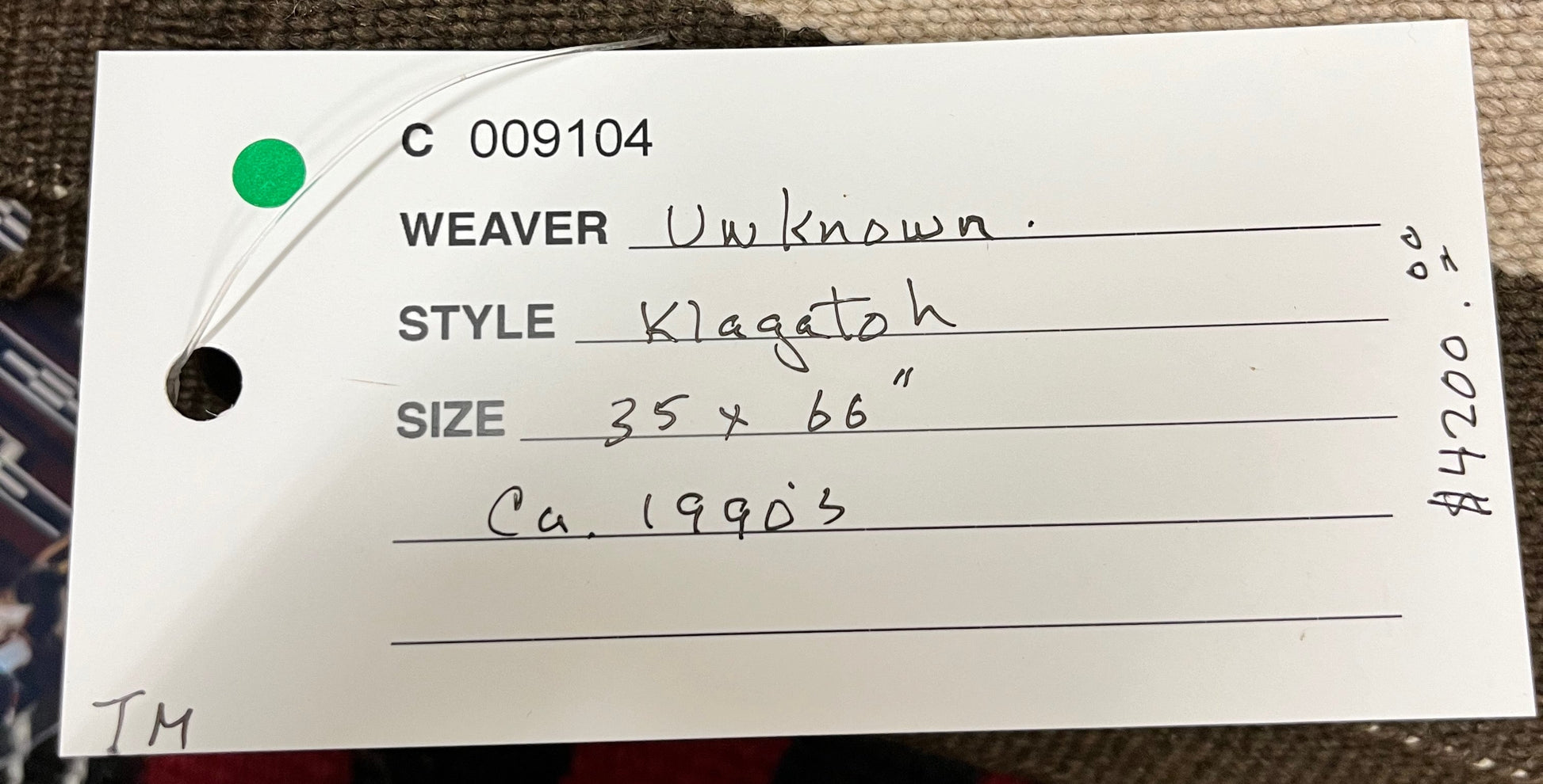 Klagatoh Weaving-Weaving-Navajo Weaving-Sorrel Sky Gallery