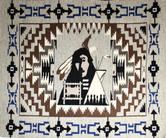 Peyote Ceremony-Weaving-Navajo Weaving-Sorrel Sky Gallery