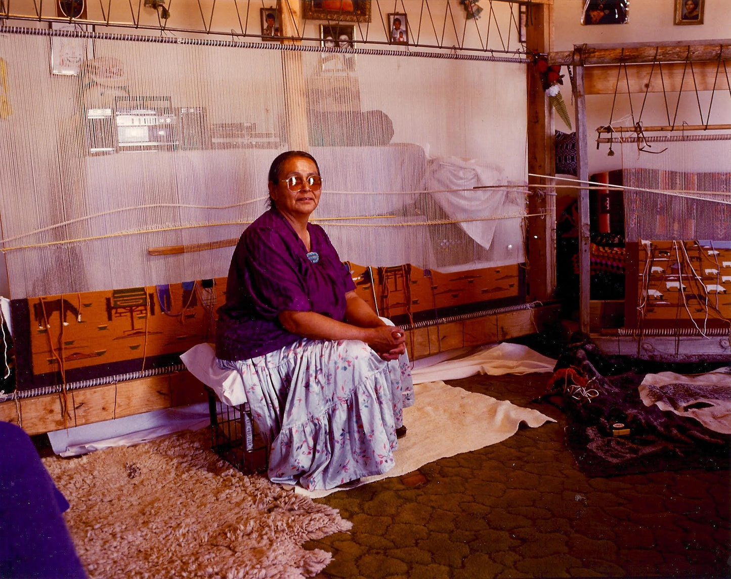 SQUAW DANCE-Weaving-Navajo Weaving-Sorrel Sky Gallery