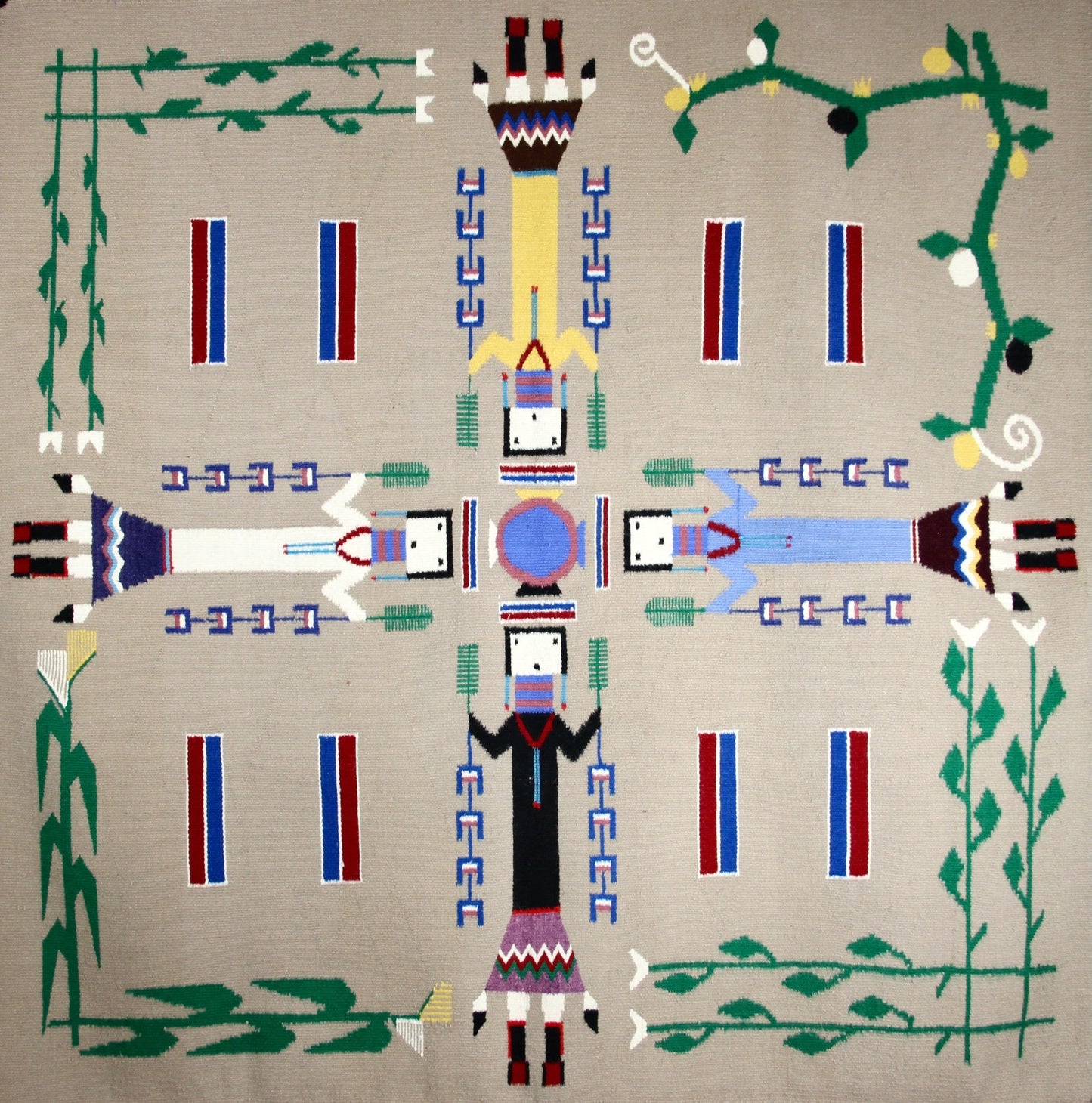 Sand Painting Weaving-Weaving-Navajo Weaving-Sorrel Sky Gallery
