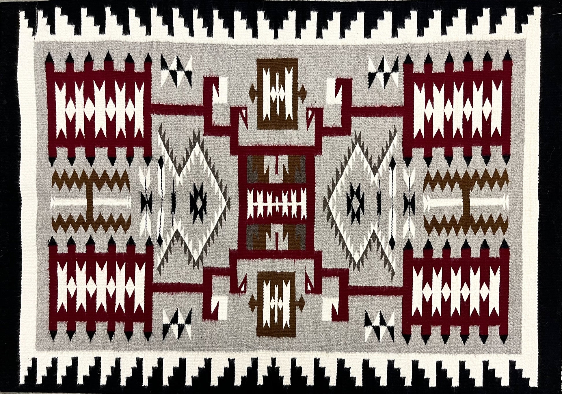 Storm. 52" x 37"-Weaving-Navajo Weaving-Sorrel Sky Gallery