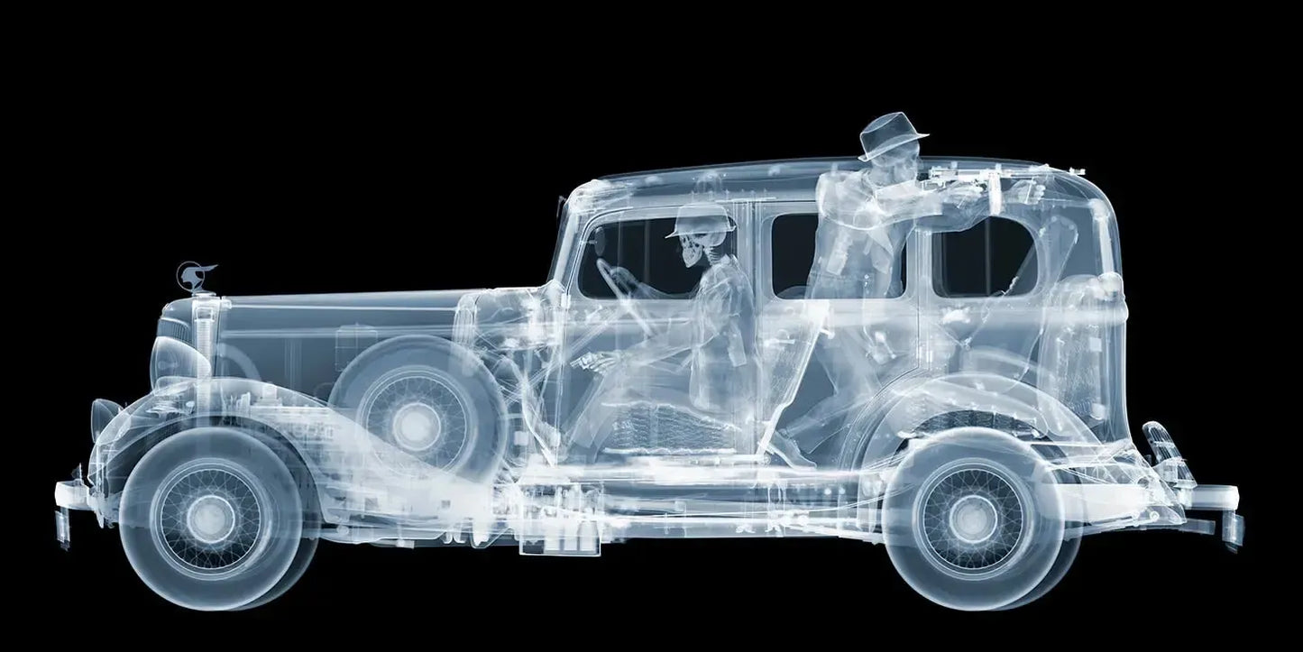 1930’s Pontiac with Gangsters-Photographic Print-Nick Veasey-Sorrel Sky Gallery