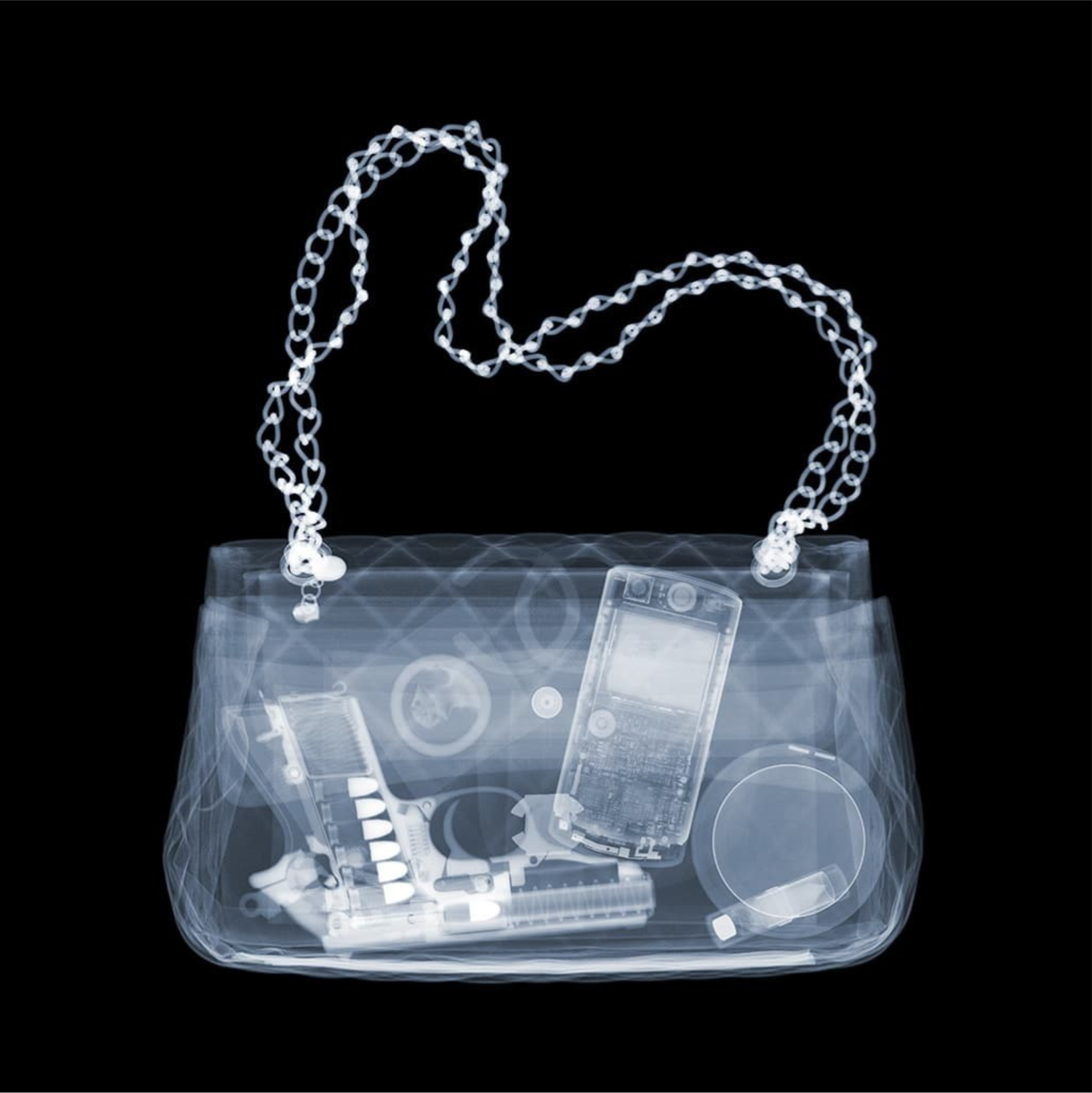 Chanel Packing Heat | Nick Veasey | Sorrel Sky Gallery Chanel Packing Heat | Nick Veasey | Sorrel Sky Gallery