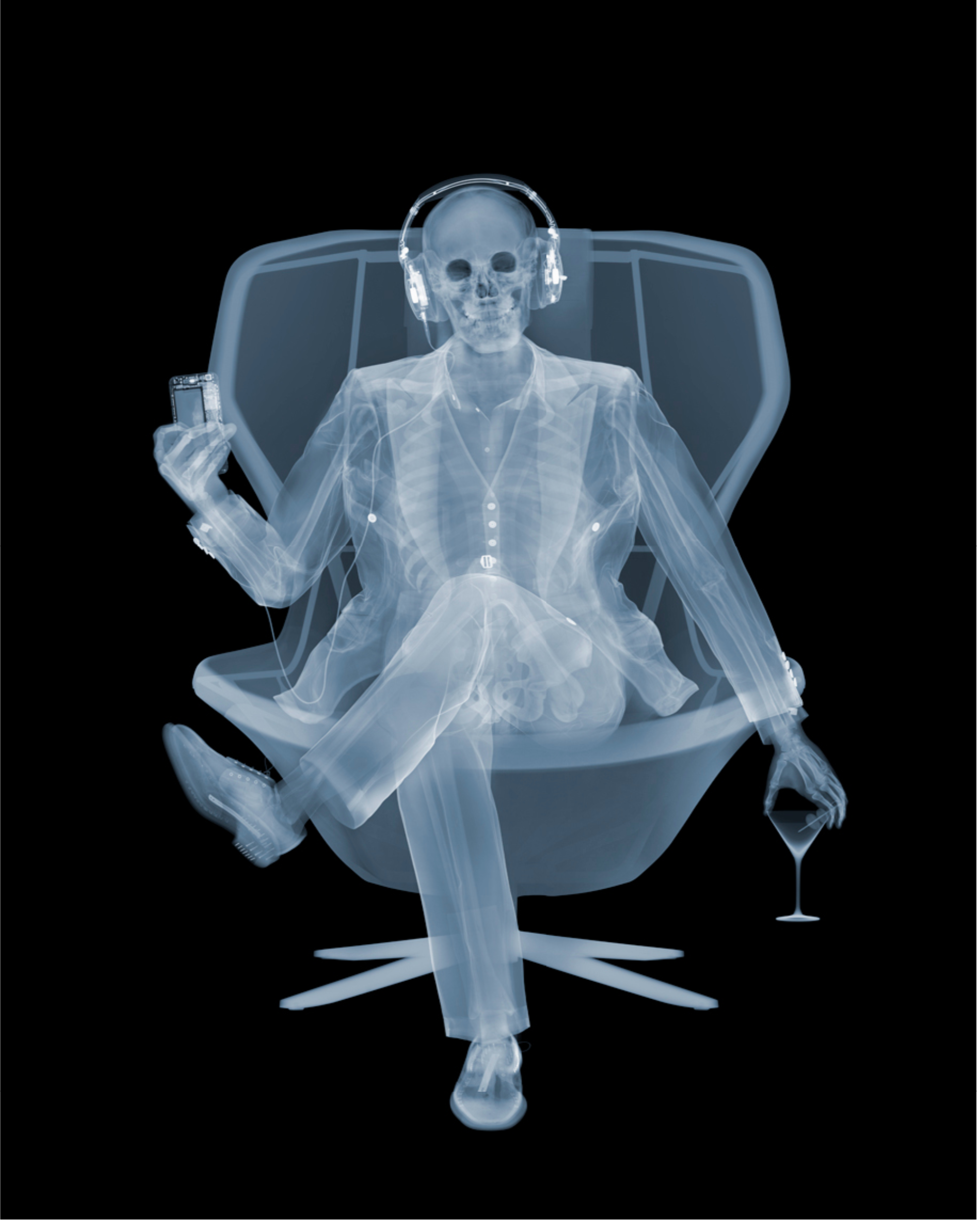 Easy Listener | Nick Veasey | Sorrel Sky Gallery Easy Listener | Nick Veasey | Sorrel Sky Gallery
