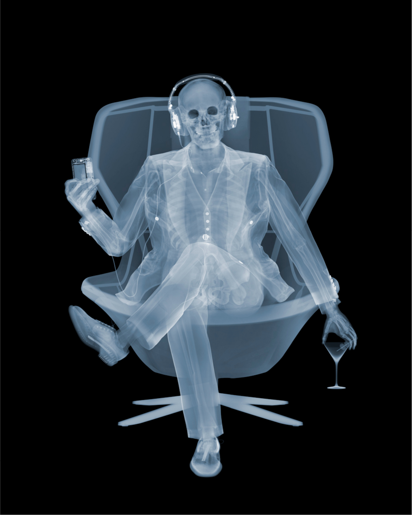 Easy Listener-Photographic Print-Nick Veasey-Sorrel Sky Gallery