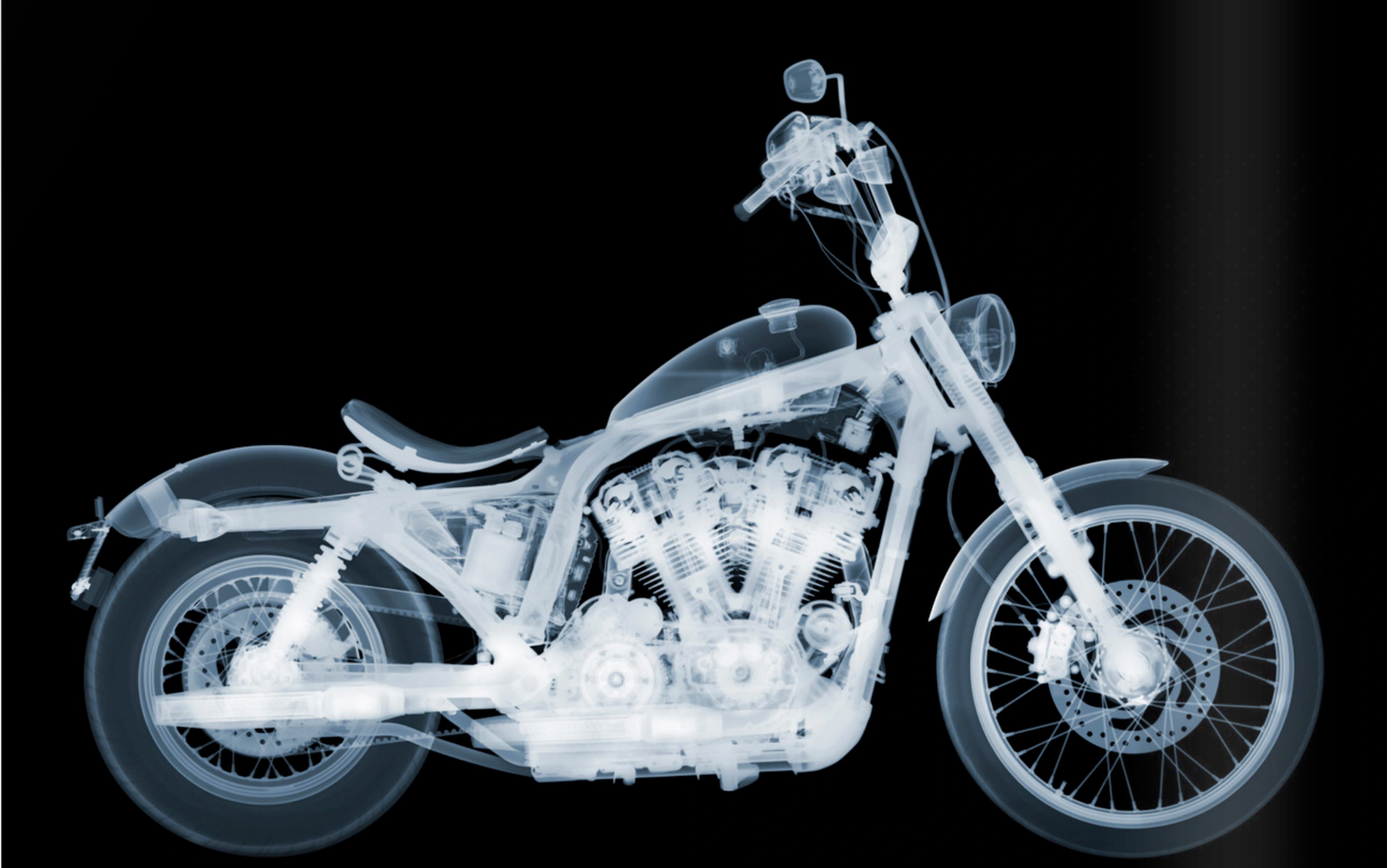 Harley Davidson-Photographic Print-Nick Veasey-Sorrel Sky Gallery