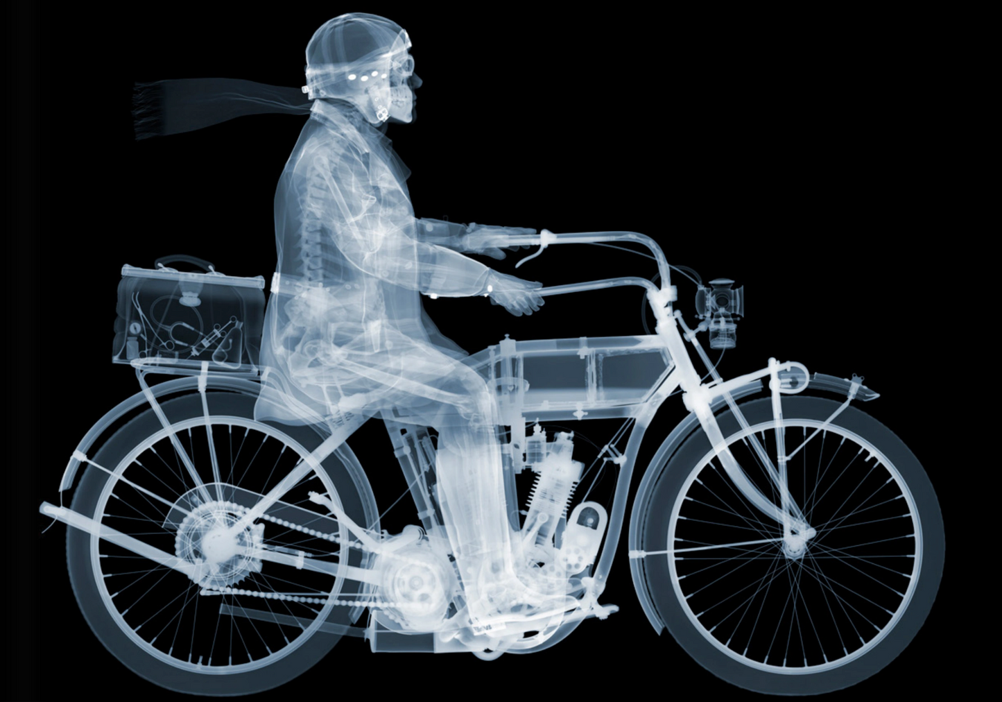 Indian Rider-Photographic Print-Nick Veasey-Sorrel Sky Gallery