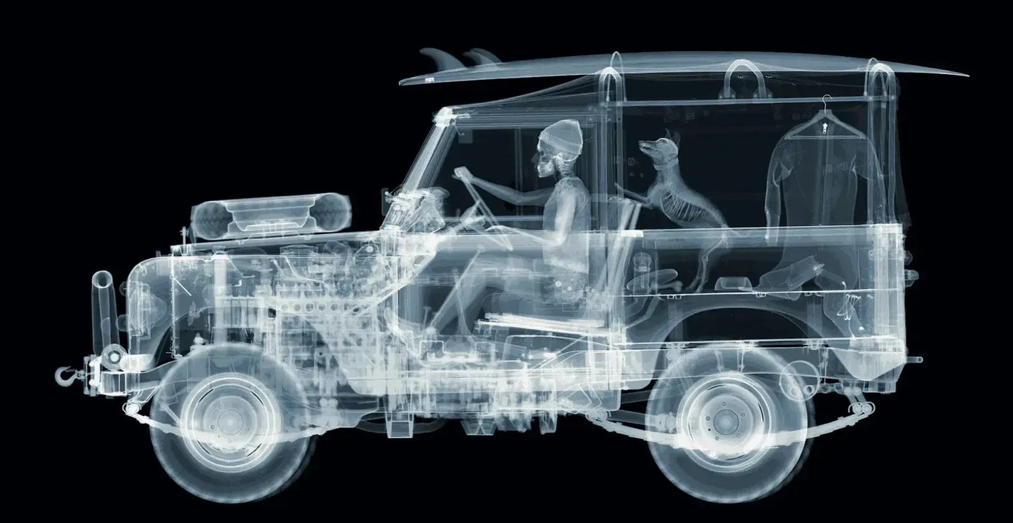 Land Rover - Surfs Up-Photographic Print-Nick Veasey-Sorrel Sky Gallery