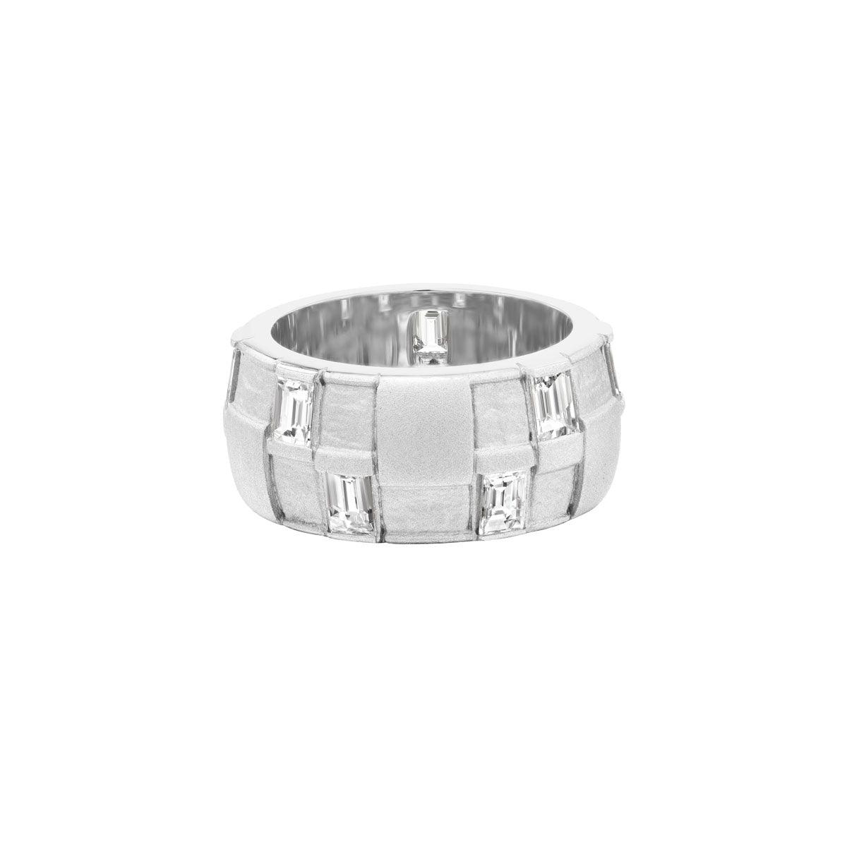Basketweave Ring (Diamonds)