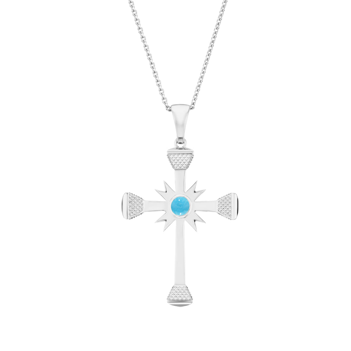 Horseshoe Nail Cross-Jewelry-Nighthorse-Sorrel Sky Gallery