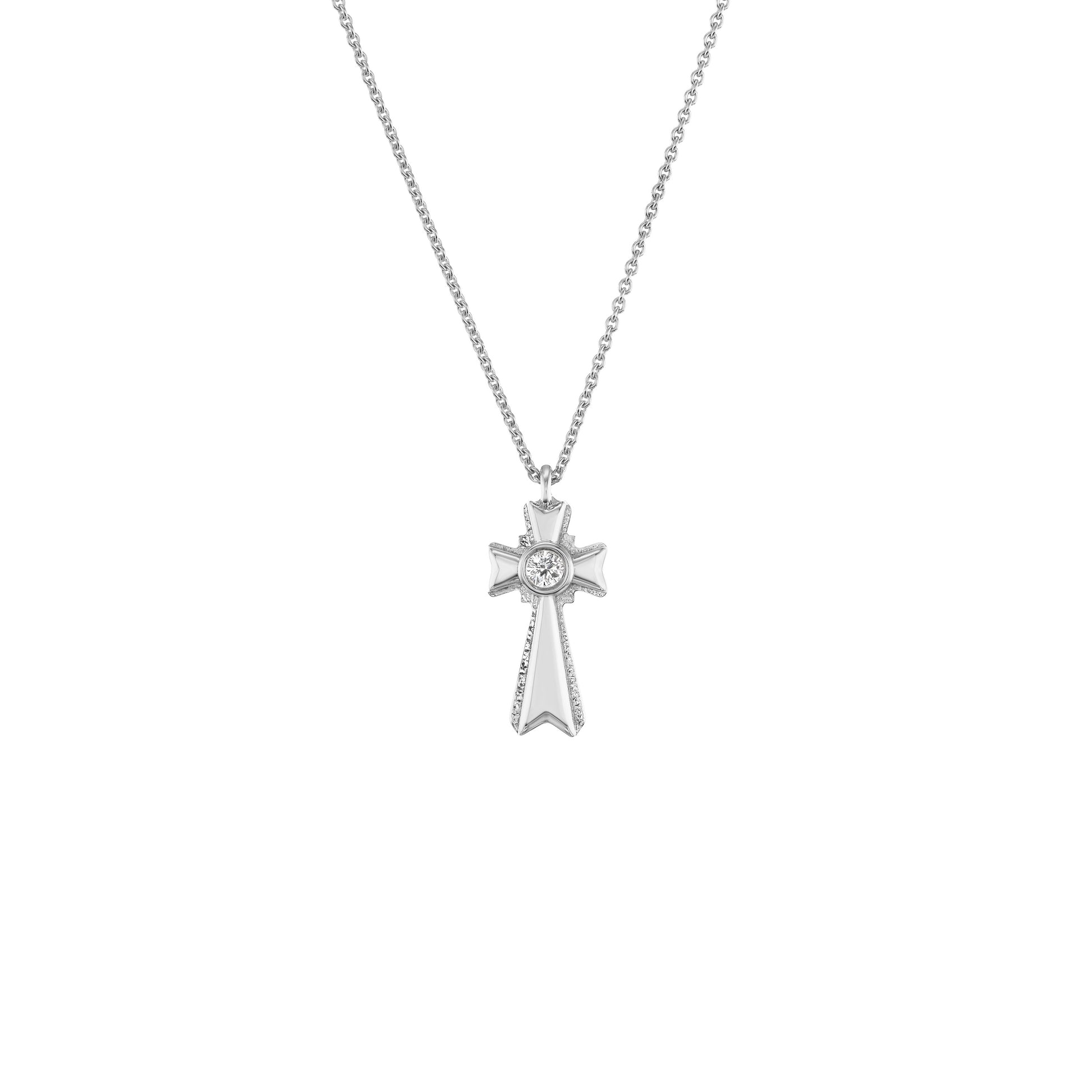 Mini Cross Necklace-Jewelry-Nighthorse-Sorrel Sky Gallery