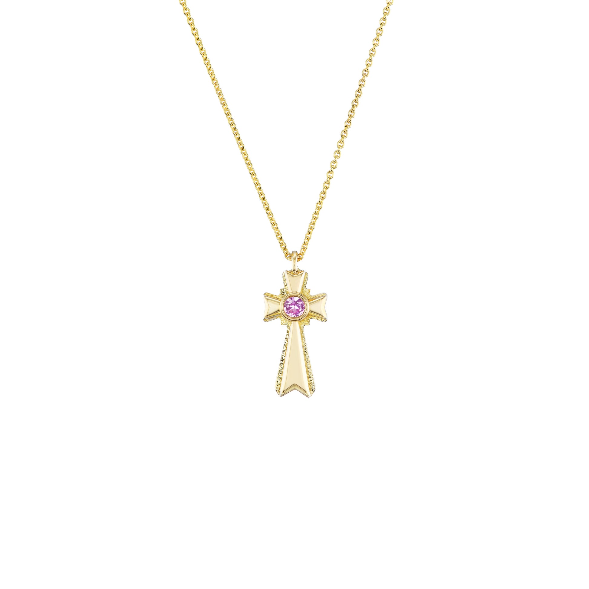 Mini Cross Necklace-Jewelry-Nighthorse-Sorrel Sky Gallery