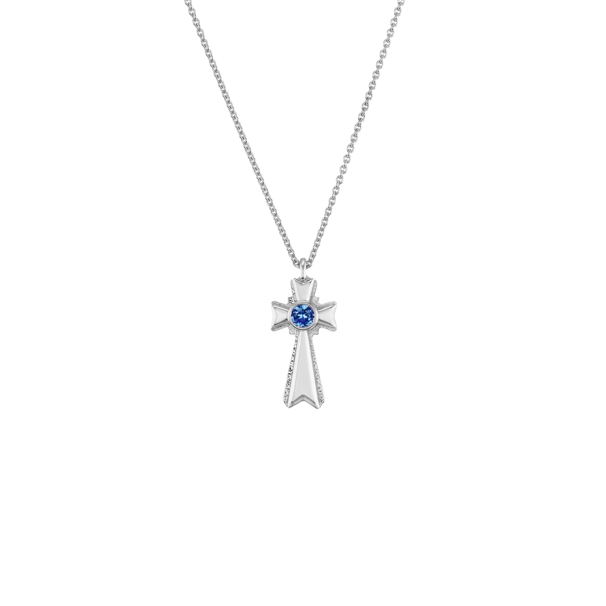 Mini Cross Necklace-Jewelry-Nighthorse-Sorrel Sky Gallery