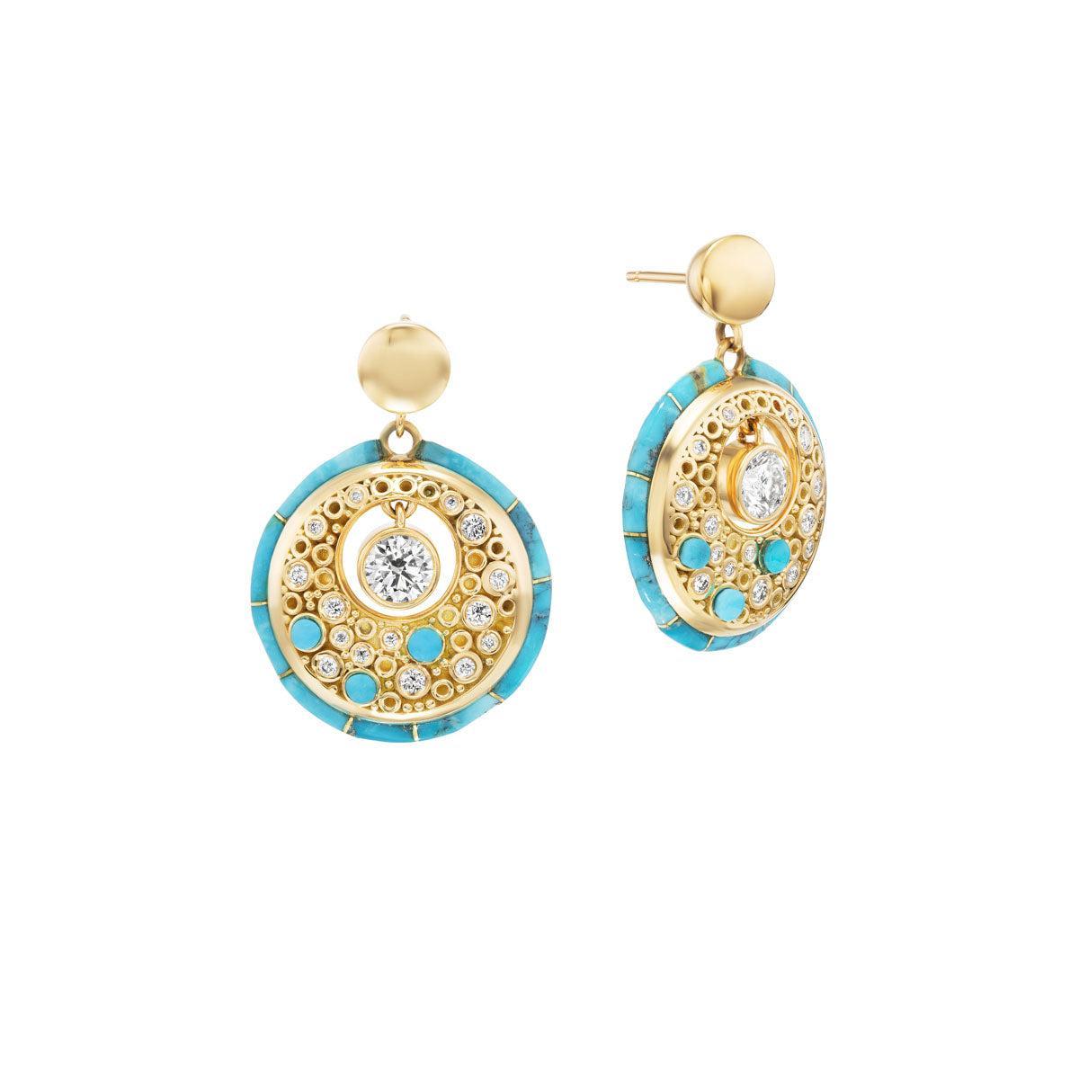 Galaxy Earrings-jewelry-Nighthorse-Sorrel Sky Gallery