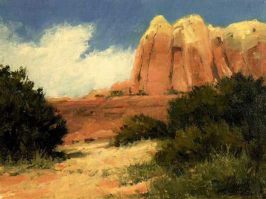 All in a Row, Ghost Ranch-Painting-Peggy Immel-Sorrel Sky Gallery