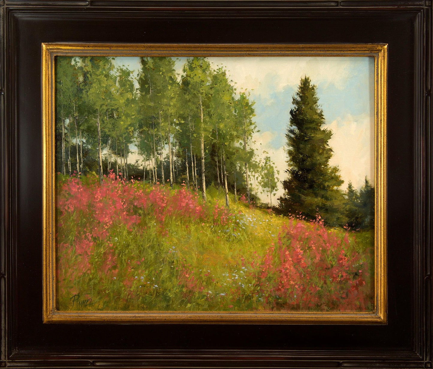 Dazzled by Scarlet Gilla-Painting-Peggy Immel-Sorrel Sky Gallery