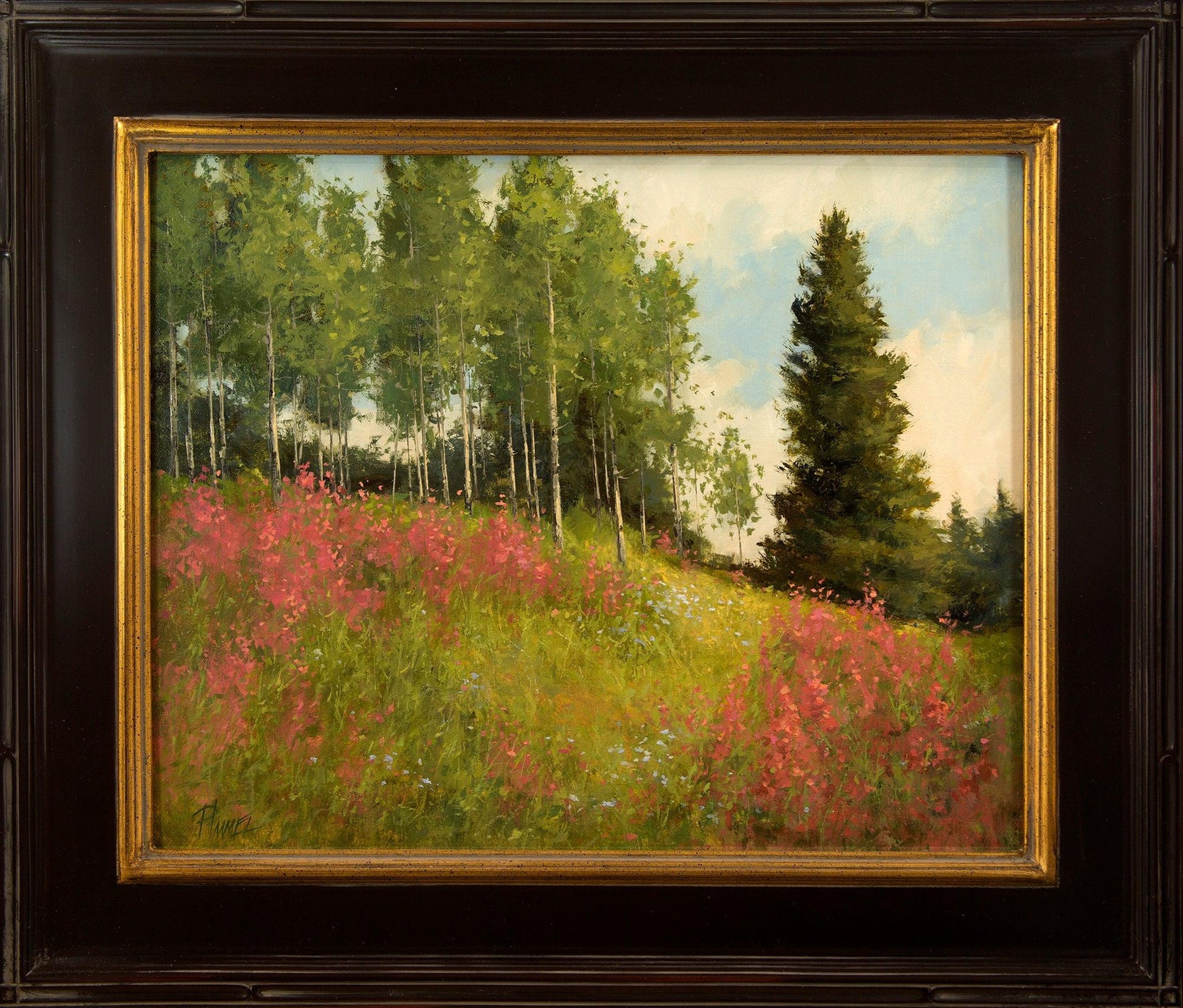 Dazzled by Scarlet Gilla-Painting-Peggy Immel-Sorrel Sky Gallery