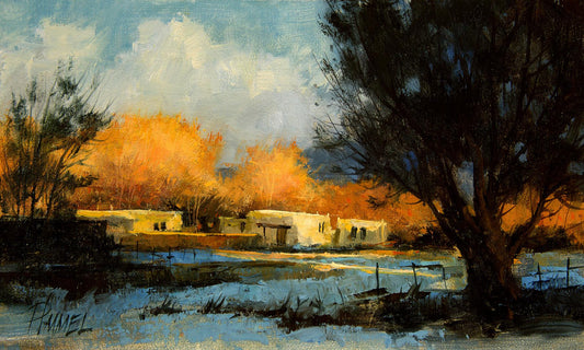 Dazzling December-Painting-Peggy Immel-Sorrel Sky Gallery