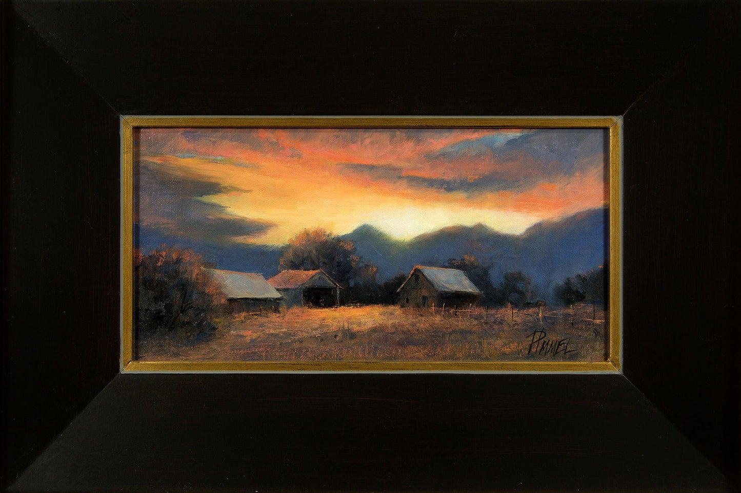 Five O'Clock Sundown-Painting-Peggy Immel-Sorrel Sky Gallery