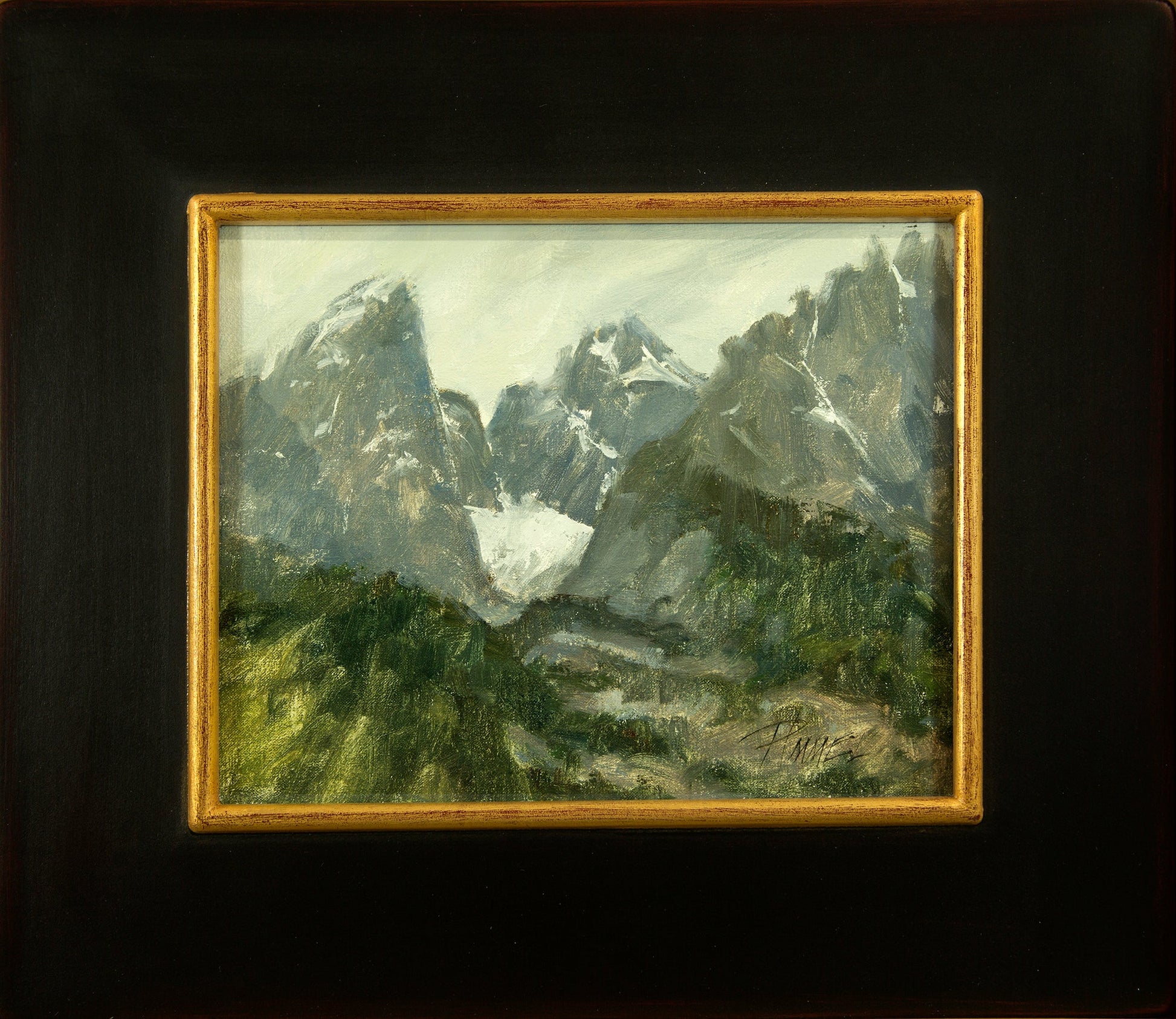 Gunsight Notch-Painting-Peggy Immel-Sorrel Sky Gallery
