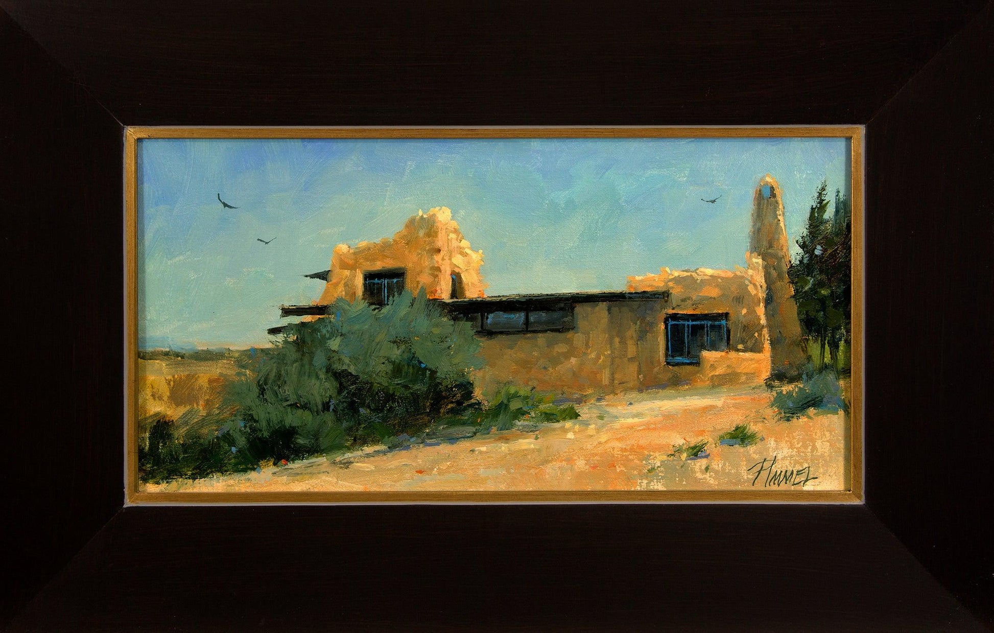 High Noon at Lookout Studio-Painting-Peggy Immel-Sorrel Sky Gallery