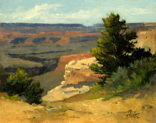 In the Heat of the Day-Painting-Peggy Immel-Sorrel Sky Gallery