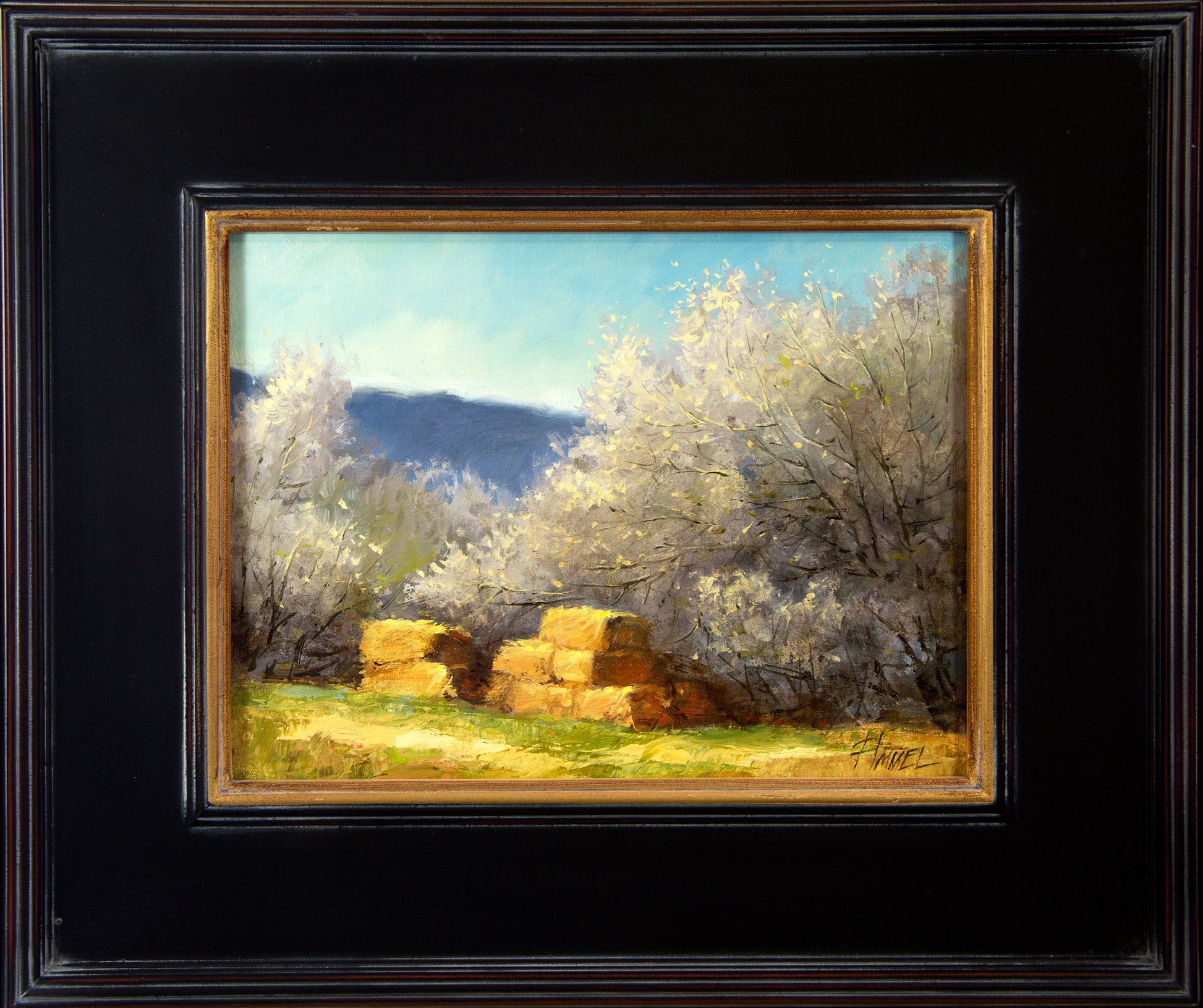Last Year's Hay-Painting-Peggy Immel-Sorrel Sky Gallery