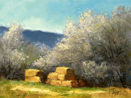 Last Year's Hay-Painting-Peggy Immel-Sorrel Sky Gallery