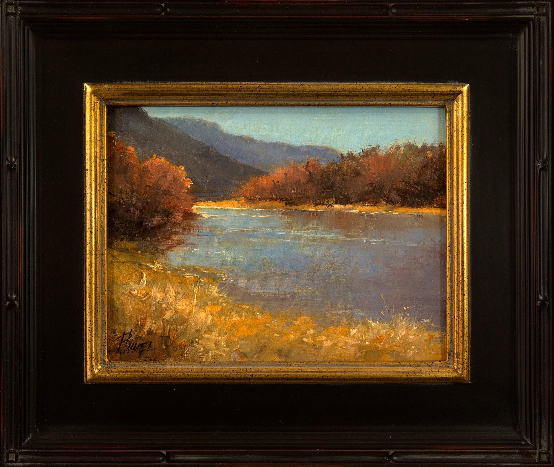 Morning On the Rio Grande-Painting-Peggy Immel-Sorrel Sky Gallery