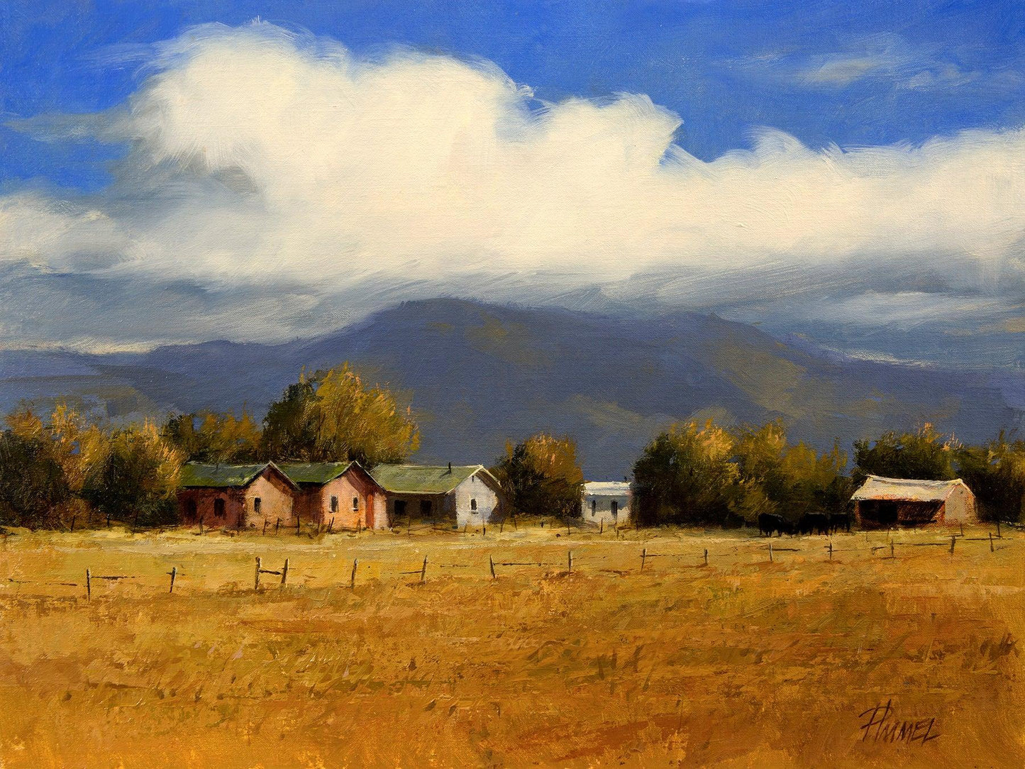 One Afternoon in Taos-Painting-Peggy Immel-Sorrel Sky Gallery