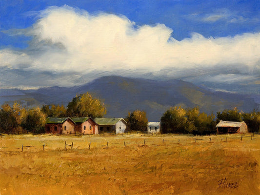 One Afternoon in Taos-Painting-Peggy Immel-Sorrel Sky Gallery